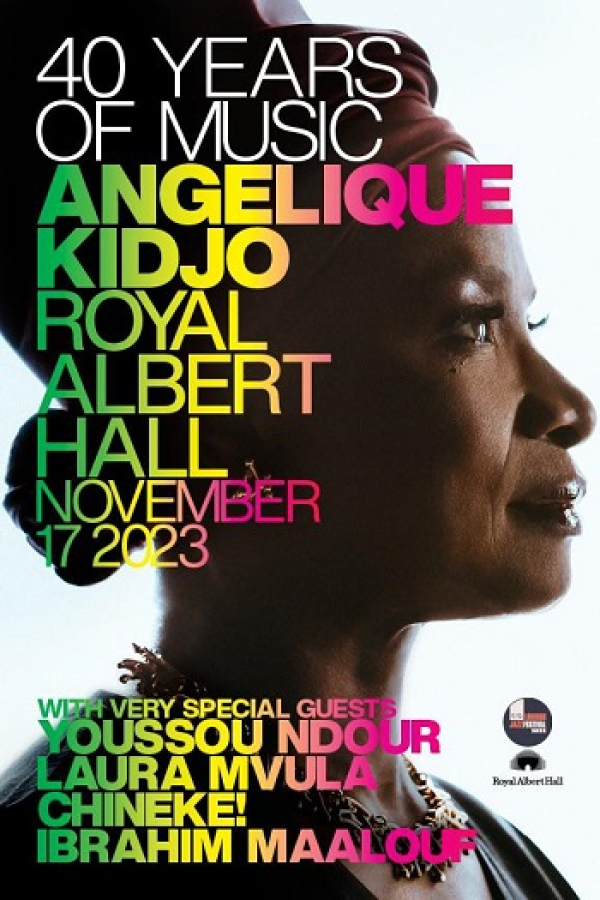 Angélique Kidjo donnera un concert pour son 40e anniversaire au Royal Albert Hall dans le cadre du EFG London Jazz Festival