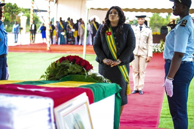 Nécrologie: Mme Yawa Djigbodi Tsègan a rendu un vibrant hommage à Feu Acouetey Messan, ancien Président de l’Assemblée nationale