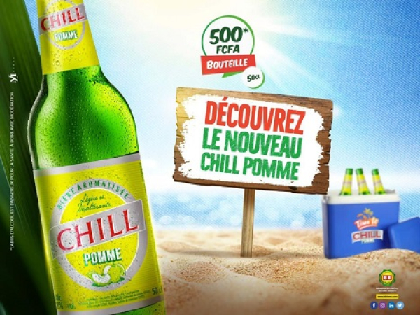 BB Lomé met sur le marché la bière aromatisée « Chill Pomme »