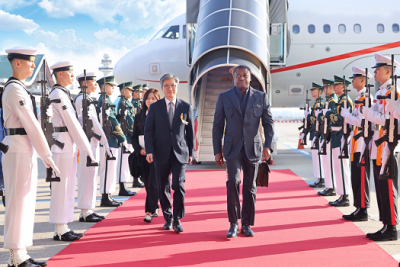 1er sommet Corée -Afrique: Faure Gnassingbé a foulé le sol de Séoul